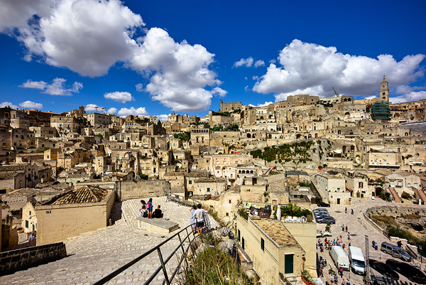 Matera Basilicata Italy. Cityscape. I sassi di Matera Digital Download
