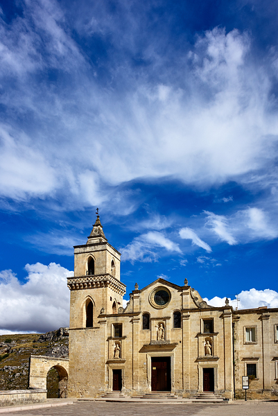 Matera Basilicata Italy. Saint Peter Caveoso Church Digital Download