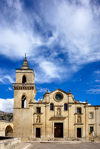 Matera Basilicata Italy. Saint Peter Caveoso Church Digital Download
