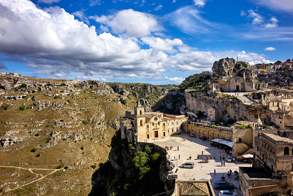 Matera Basilicata Italy. Saint Peter Caveoso Church Digital Download