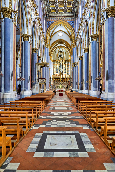 Naples Campania Italy. San Domenico Maggiore is a Gothic Roman Catholic church and monastery. Digital Download
