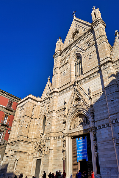 Naples Campania Italy. Naples Cathedral Duomo di Napoli Cattedrale di Santa Maria Assunta or Cattedrale di San Gennaro Digital Download