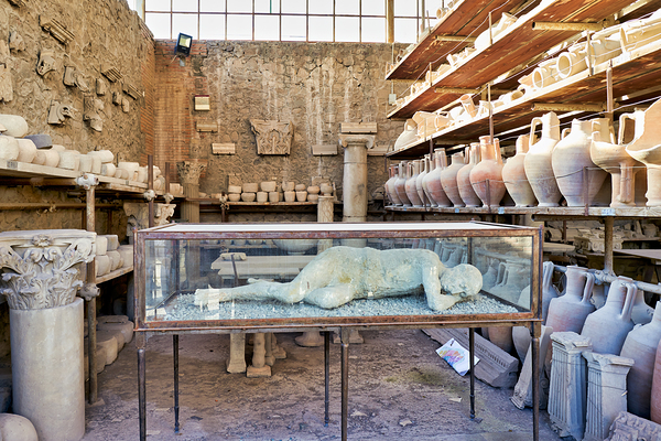 Naples Campania Italy. Pompeii was an ancient Roman city Digital Download