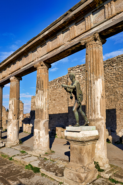 Naples Campania Italy. Pompeii was an ancient Roman city Digital Download