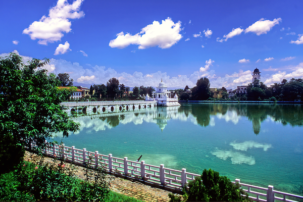 Nepal. Kathmandu. Rani Pokhari Digital Download