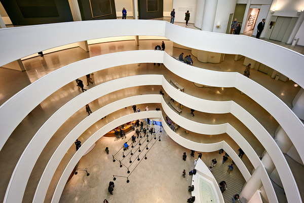 New York. Manhattan. United States. Solomon R. Guggenheim Museum Digital Download