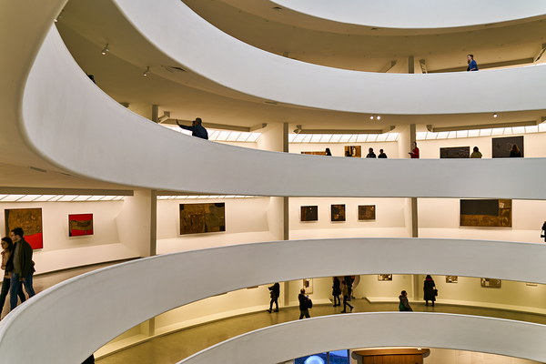 New York. Manhattan. United States. Solomon R. Guggenheim Museum Digital Download