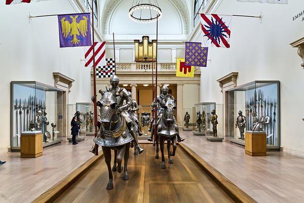 New York. Manhattan. United States. The Metropolitan Museum of Art. Arms and armor Middle Ages main hall Digital Download