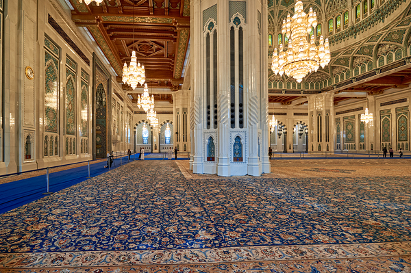 Oman. Muscat. Sultan Qaboos Grand Mosque Digital Download