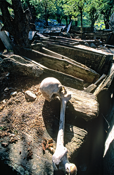 Pakistan. A Kalash cemetery in Bumburet valley Digital Download