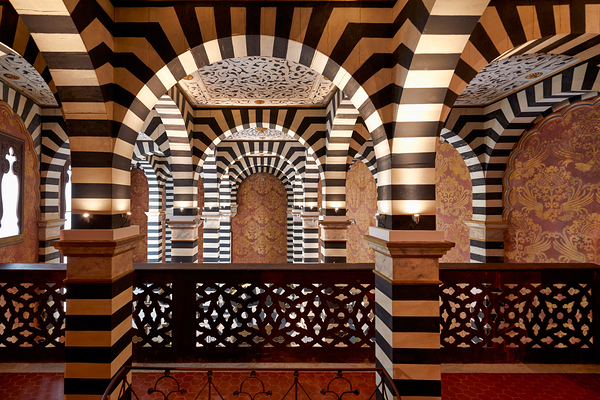 Bologna Italy. Rocchetta Mattei is a fortress located in the northern Apennines Digital Download