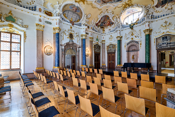 Germany Bavaria Romantic Road. Fussen. St. Mang Abbey Digital Download