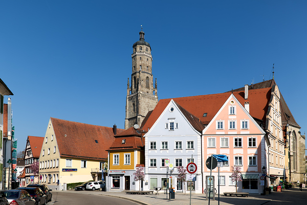 Germany Bavaria Romantic Road. The centre of Nordlingen Digital Download