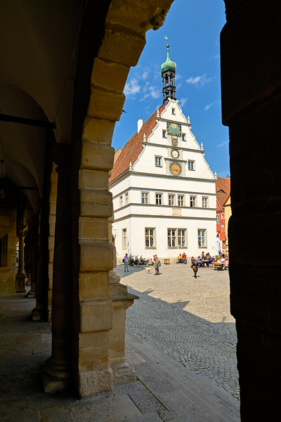 Germany Bavaria Romantic Road. Rothenburg ob der Tauber. Market Square. marktplatz Digital Download