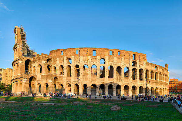 Rome Lazio Italy. The Colosseum Colosseo is an oval amphitheatre in the centre of the city of Rome just east of the Roman Forum Digital Download