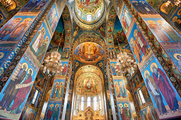 St. Petersburg Russia. Church of the savior on the spilled blood Digital Download