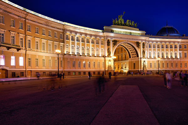 St. Petersburg Russia. Winter Palace in Palace Square Digital Download