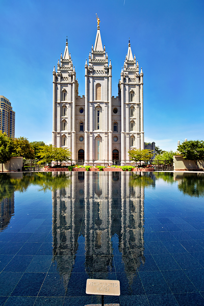 Salt lake Mormon Temple. Salt Lake City Utah USA Digital Download