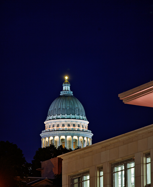 The Utah State Capitol house of government for the U.S. state of Utah. Digital Download