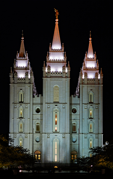 Salt Lake Mormon Temple. Salt Lake City Utah USA Digital Download