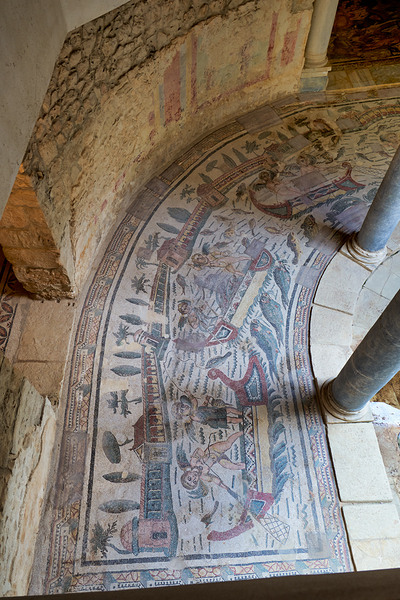 Mosaics at Villa Romana del Casale Roman Villa in Piazza Armerina Sicily Italy Digital Download