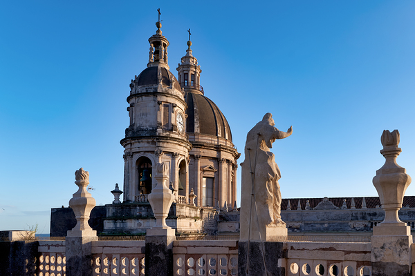 Metropolitan Cathedral of Saint Agatha Duomo Catania Sicily Italy Digital Download