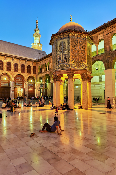 Syria. Damascus. The Umayyad Mosque Great Mosque of Damascus Digital Download