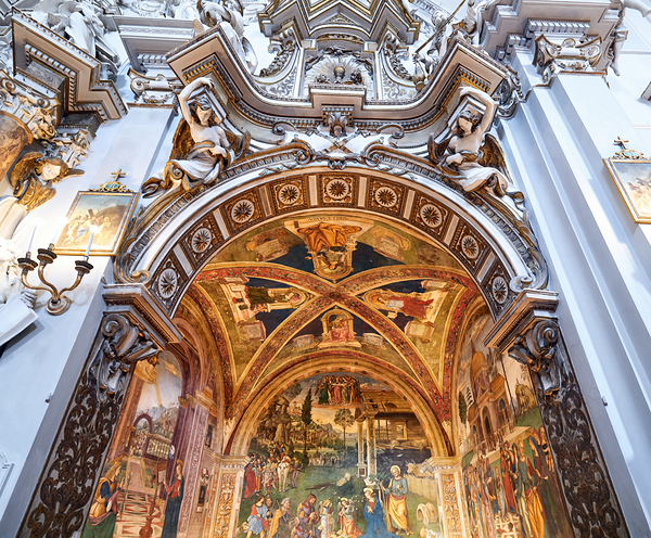 Spello Umbria Italy. Baglioni Chapel frescoed by Pinturicchio in Santa Maria Maggiore Church Digital Download