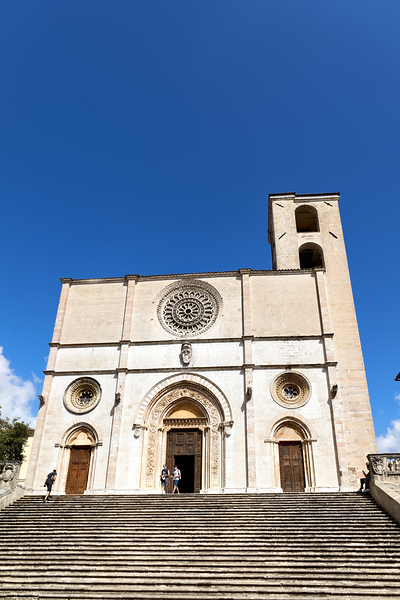 Todi Umbria Italy. Concattedrale della Santissima Annunziata. Cathedral. Piazza del Popolo Digital Download