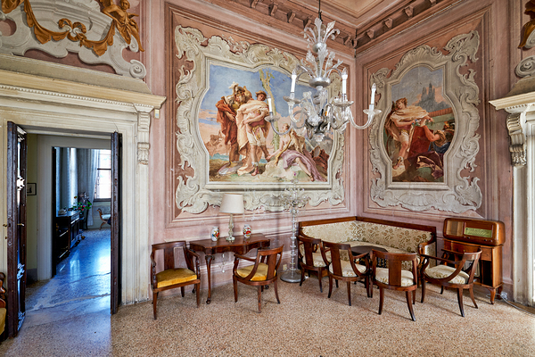 Vicenza Veneto Italy. The interiors of the Villa Valmarana ai Nani frescoed  by Giambattista and Giandomenico Tiepolo Digital Download