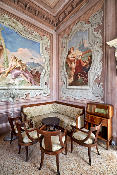 Vicenza Veneto Italy. The interiors of the Villa Valmarana ai Nani frescoed  by Giambattista and Giandomenico Tiepolo Digital Download