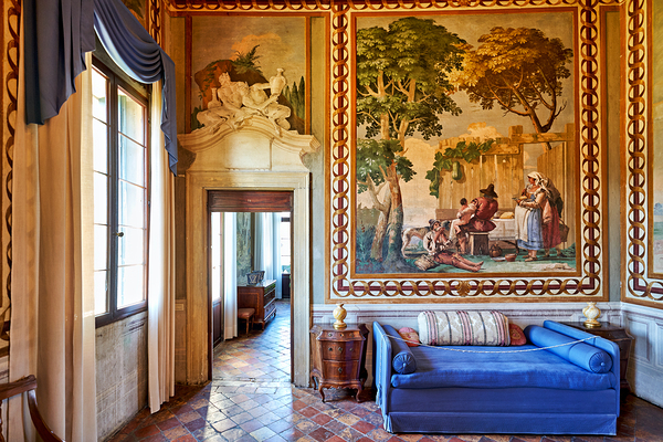 Vicenza Veneto Italy. The interiors of the Villa Valmarana ai Nani frescoed  by Giambattista and Giandomenico Tiepolo Digital Download