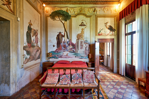 Vicenza Veneto Italy. The interiors of the Villa Valmarana ai Nani frescoed  by Giambattista and Giandomenico Tiepolo Digital Download