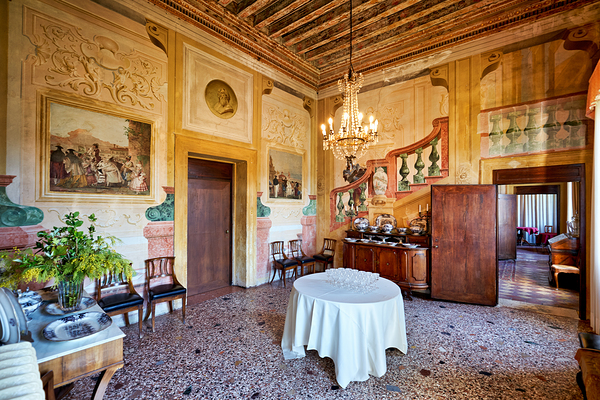 Vicenza Veneto Italy. The interiors of the Villa Valmarana ai Nani frescoed  by Giambattista and Giandomenico Tiepolo Digital Download