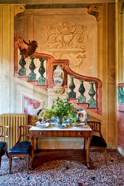 Vicenza Veneto Italy. The interiors of the Villa Valmarana ai Nani frescoed  by Giambattista and Giandomenico Tiepolo Digital Download
