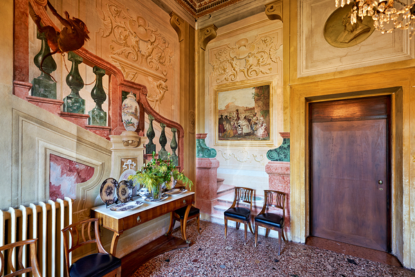 Vicenza Veneto Italy. The interiors of the Villa Valmarana ai Nani frescoed  by Giambattista and Giandomenico Tiepolo Digital Download