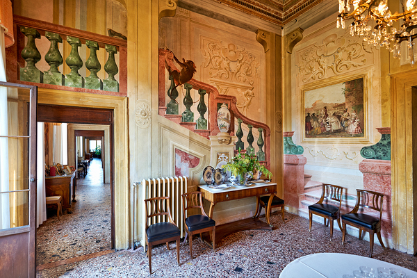 Vicenza Veneto Italy. The interiors of the Villa Valmarana ai Nani frescoed  by Giambattista and Giandomenico Tiepolo Digital Download