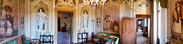 Vicenza Veneto Italy. The interiors of the Villa Valmarana ai Nani frescoed  by Giambattista and Giandomenico Tiepolo Digital Download
