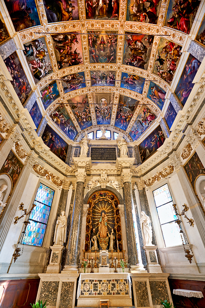 Vicenza Veneto Italy. Santa Corona is a Gothic-style Roman Catholic church Digital Download