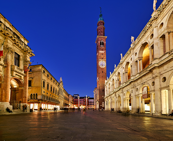 Vicenza Veneto Italy. The Basilica Palladiana is a Renaissance building in the central Piazza dei Signori in Vicenza Digital Download