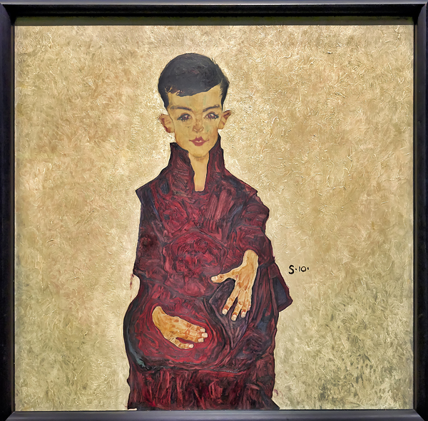 Egon Schiele - Portrait of Herbert Reiner Reiner Boy 1910 - Belvedere Museum Vienna Austria Digital Download