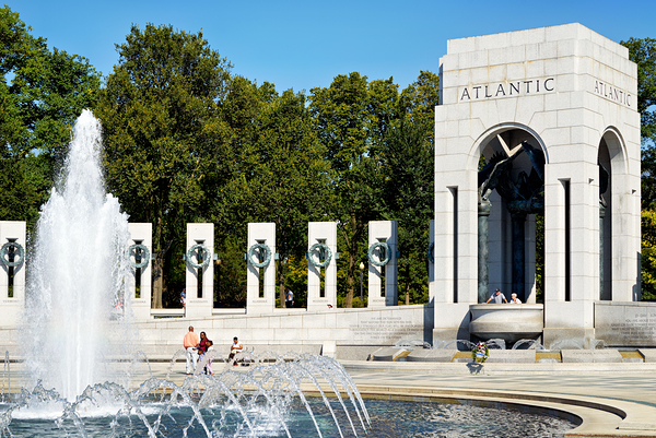 The National World War II Memorial. Washington D.C. Digital Download