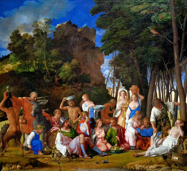 Giovanni Bellini and Titian - The feast of the Gods - 151429 Digital Download