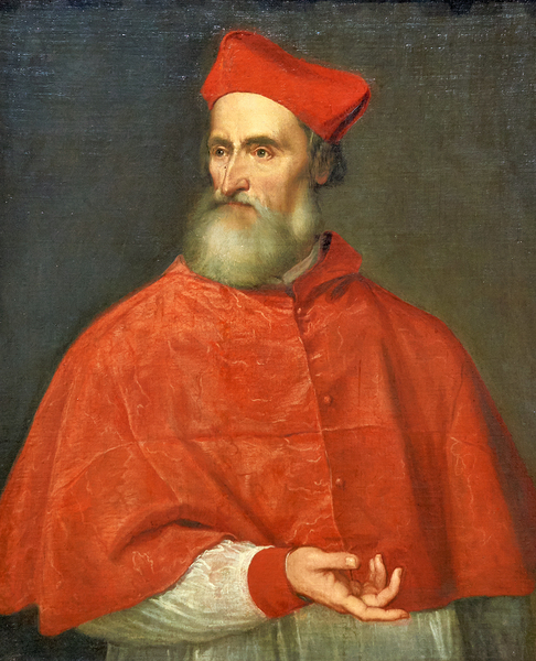 Titian - Cardinal Pietro Bembo - 1540 Digital Download