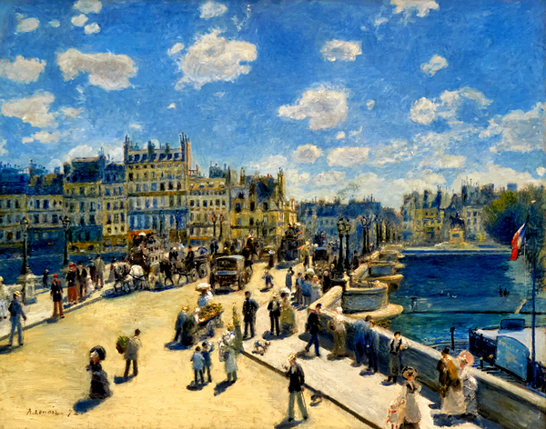 Auguste Renoir - Pont Neuf Paris - 1872 Digital Download