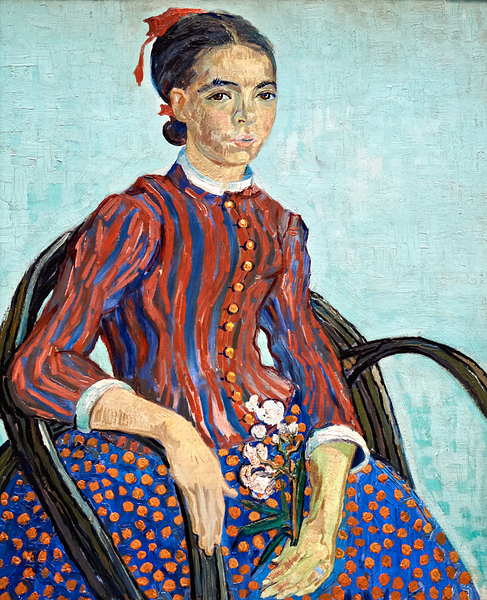 Vincent Van Gogh - La Mousmé - 1888 Digital Download