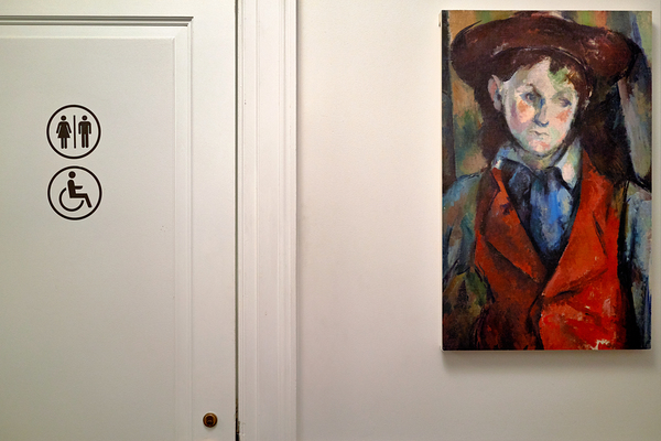 Restroom at the National Gallery of Art Washington D.C. Digital Download