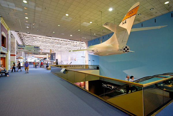 Inside the Smithsonian National Air and Space Museum. Washington D.C. Digital Download