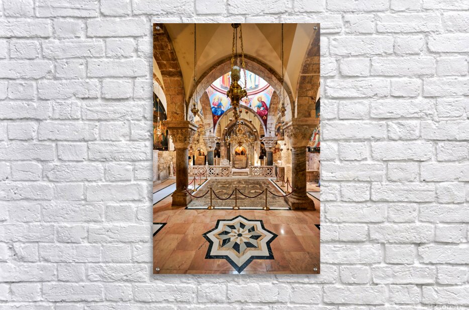 Church of the Holy Sepulchre: a historic design in Jerusalem – Acrylic Print 1