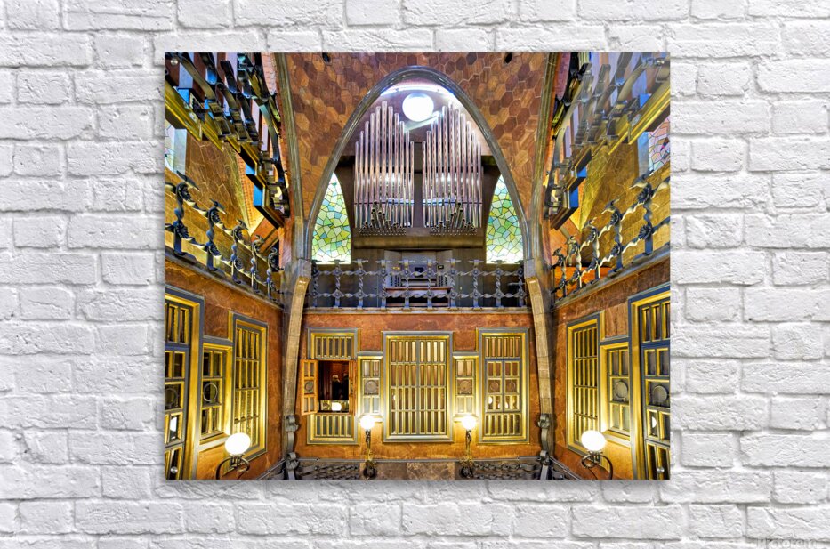 Palau Guell showcases Gaudis design in Barcelona Spain – Acrylic Print 1
